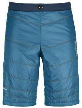 Pantalones de esquí Ortovox Piz Boè Shorts M Blue Sea M - 1