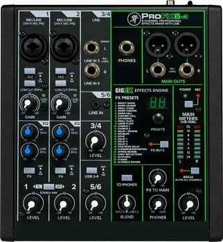 Mixing Desk Mackie PROFX6 V3 (Just unboxed) - 1