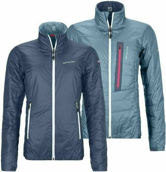 Outdoor Jacket Ortovox Swisswool Piz Bial W Night Blue XS Outdoor Jacket - 1