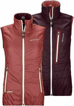 Ski Jacket Ortovox Swisswool Piz Grisch Vest W Blush M - 1