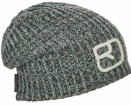 Lyžařská čepice Ortovox Melange Beanie Grey Blend UNI Lyžařská čepice - 1