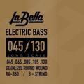 La Bella RX-S5D 45-130 Corde Basso 5 Corde