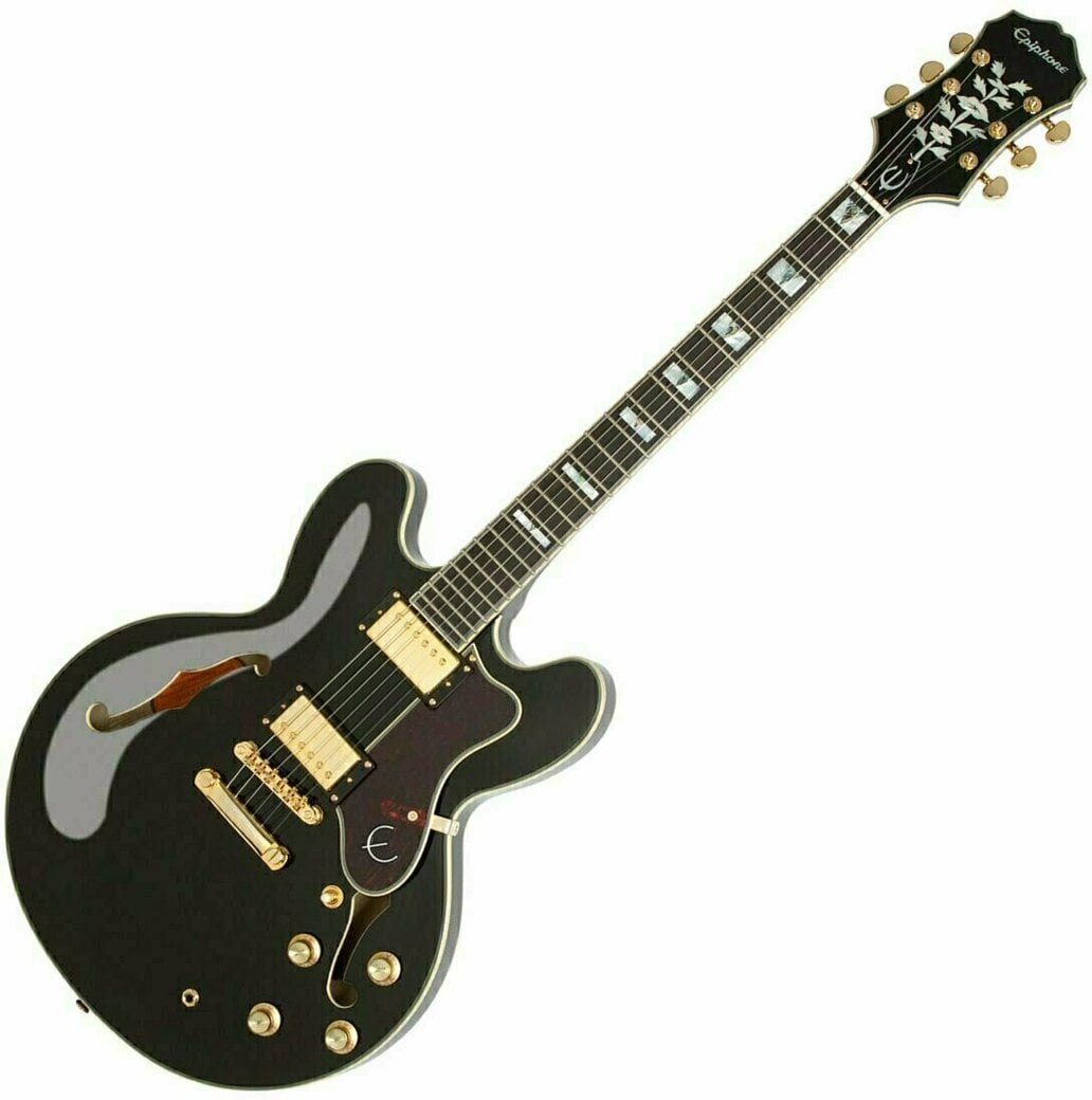 Epiphone Sheraton ⅱ Pro Epiphone Sheraton-II Pro Abanos Chitară semi-acustică - Muziker