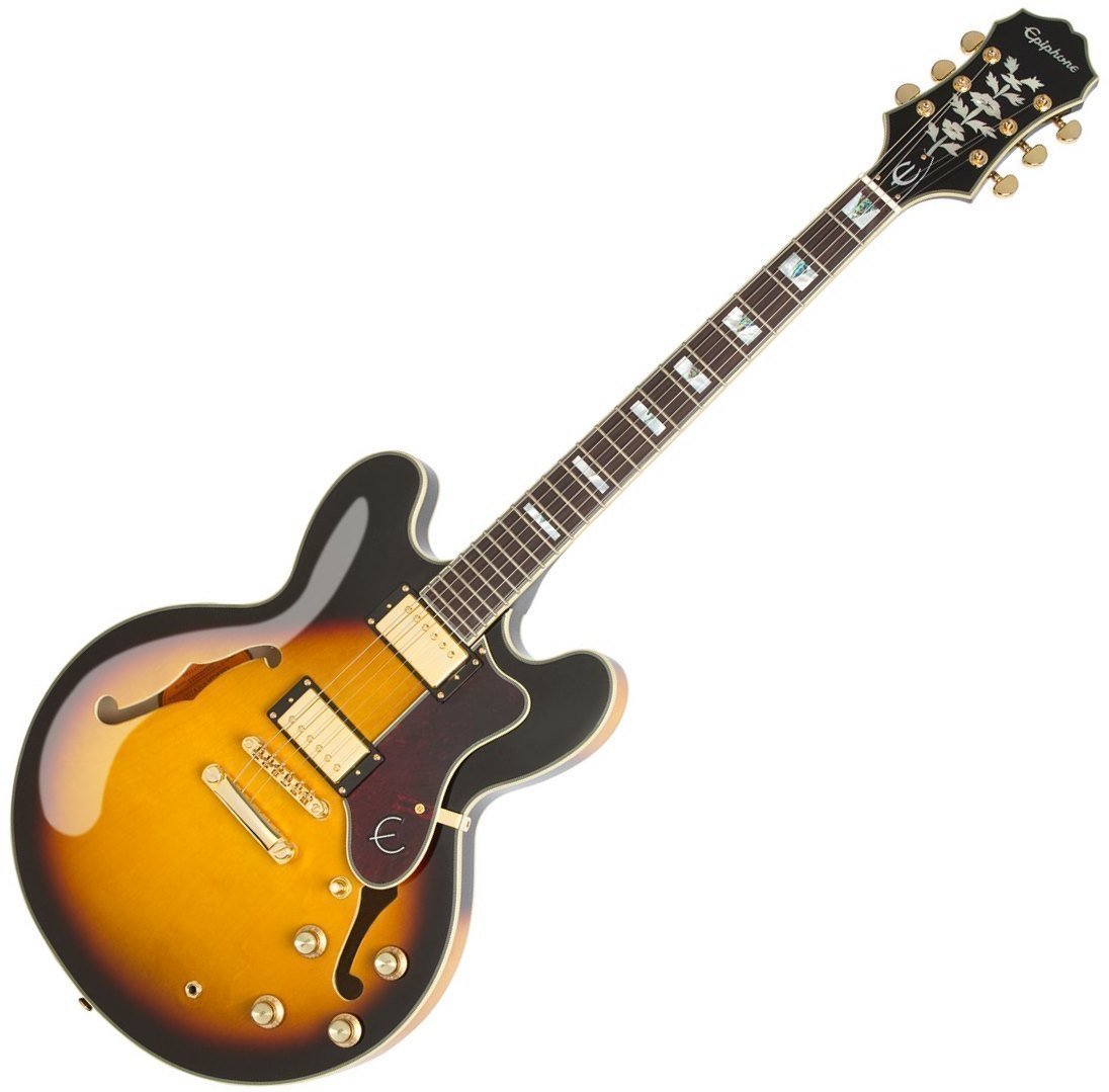 Semiakustická kytara Epiphone Sheraton-II Pro Vintage Sunburst