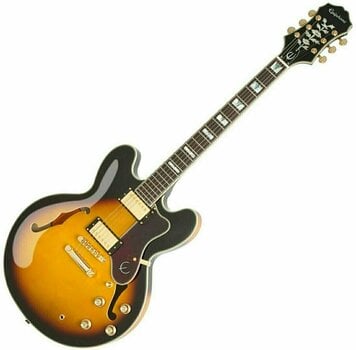 Semi-akoestische gitaar Epiphone Sheraton-II Pro Vintage Sunburst - 1