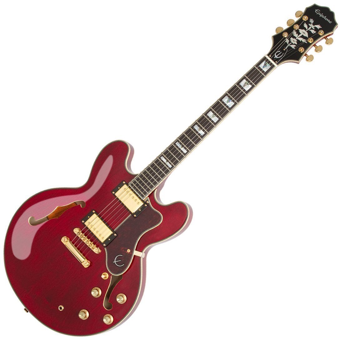 Gitara semi-akustyczna Epiphone Sheraton-II Pro Wine Red