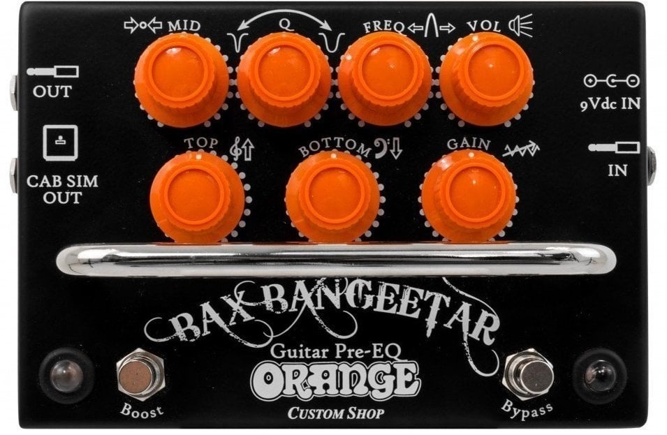 Guitar Effect Orange Bax Bangeetar