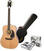 Akusztikus gitár Epiphone PRO-1 Plus Acoustic Natural SET Natural