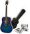 Guitarra dreadnought Epiphone PRO-1 Plus Acoustic Blueburst SET Blue Burst