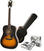 Dreadnought-gitarr Epiphone PRO-1 Plus Acoustic Vintage Sunburst SET Vintage Sunburst