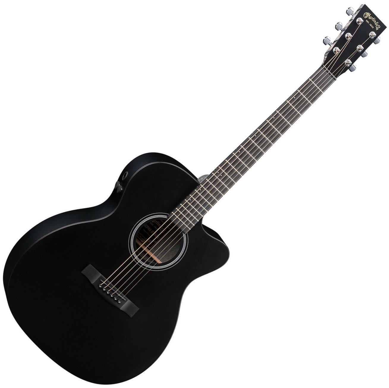 Electro-acoustic guitar Martin OMCPA5 Black