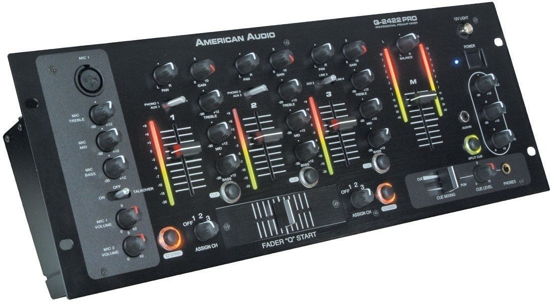 Rackmengpaneel ADJ Q-2422 PRO mixer