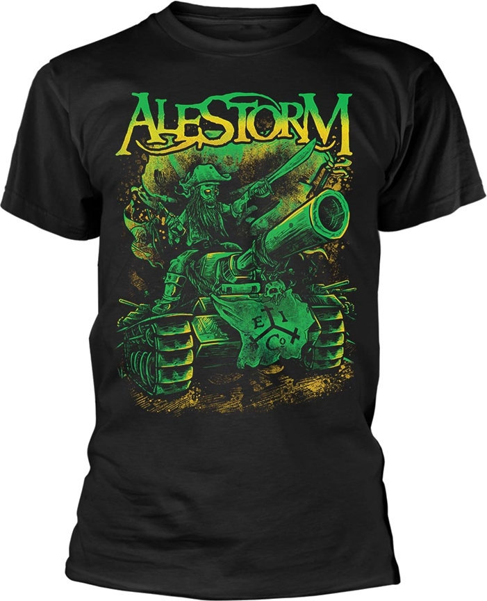 T-shirt Alestorm Trenches And Mead Black L T-shirt