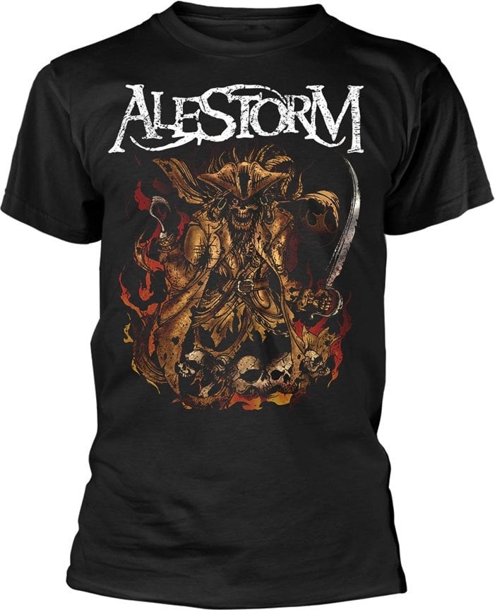T-shirt Alestorm We Are Here To Drink Your Beer! Black L T-shirt