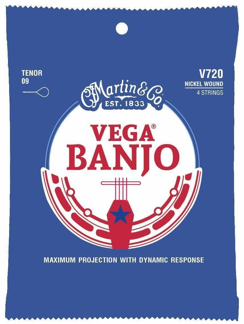 Cordes de banjos Martin V720 Vega Banjo