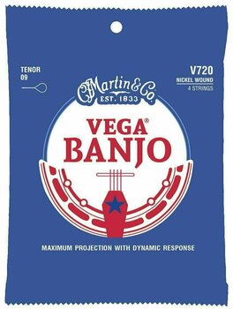 Struny pro banjo Martin V720 Vega Banjo - 1