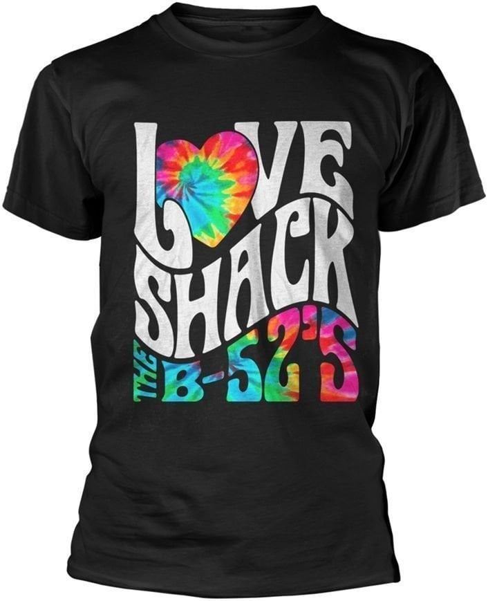 T-shirt The B-52's The Love Shack Black M T-shirt