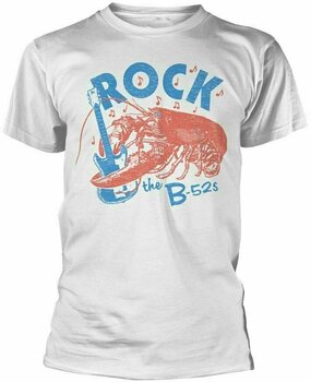 T-shirt B-52's T-shirt The Rock Lobster Homme White L - 1