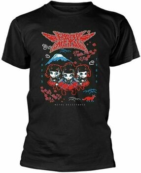 T-Shirt Babymetal T-Shirt Pixel Tokyo Herren Schwarz S - 1