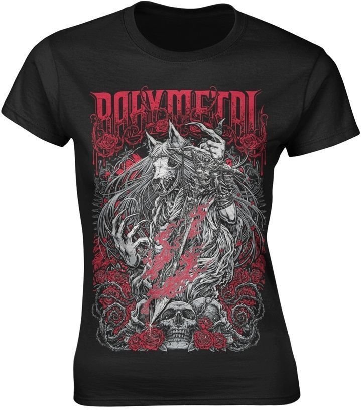 T-shirt Babymetal Rosewolf Black L T-shirt