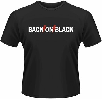 T-shirt Back On Black Logo Black M T-shirt - 1