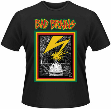 Maglietta Bad Brains Maglietta Logo Black L - 1