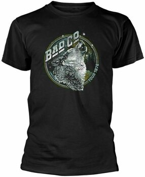 T-shirt Bad Company T-shirt Tour '76 Noir M - 1