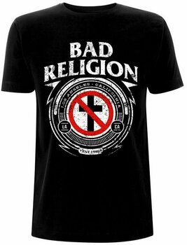 T-shirt Bad Religion Badge Black L T-shirt - 1