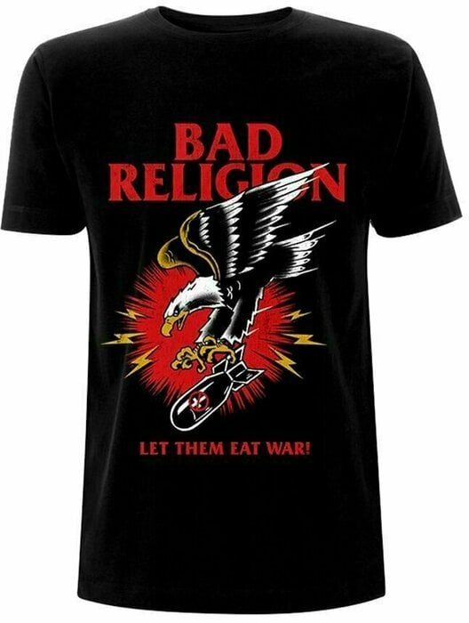 Bad Religion T-Shirt Bomber Eagle Black 2XL