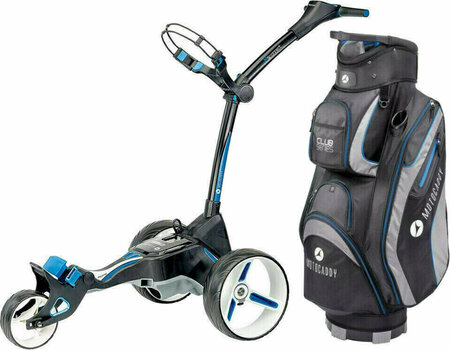 Chariot de golf électrique Motocaddy M5 Connect Black Ultra Battery Electric Golf Trolley SET Chariot de golf électrique - 1
