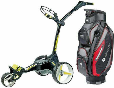 Chariot de golf électrique Motocaddy M3 PRO Black Ultra Battery Electric Golf Trolley SET Chariot de golf électrique - 1