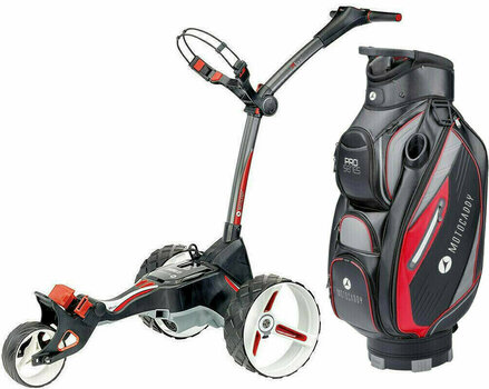 Chariot de golf électrique Motocaddy M1 DHC Ultra Battery Graphite Electric Golf Trolley SET Chariot de golf électrique - 1