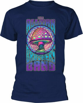 T-shirt The Allman Brothers Band T-shirt Mushroom Homme Blue S - 1