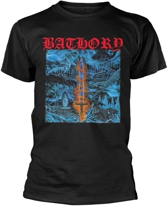 T-shirt Bathory Blood On Ice Black S T-shirt