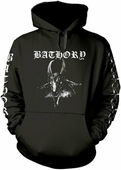 Hoodie Bathory Hoodie Goat Black S - 1