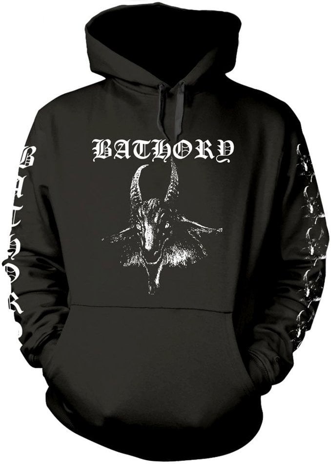 Hoodie Bathory Hoodie Goat Black XL