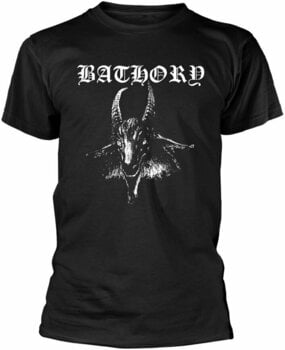 T-Shirt Bathory T-Shirt Goat Male Black S - 1