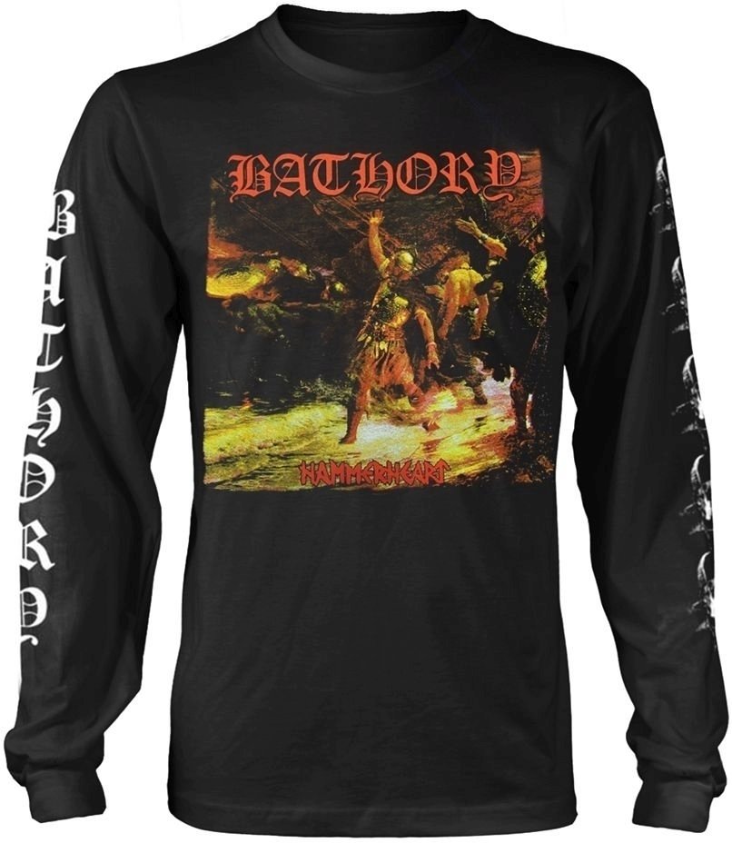 T-Shirt Bathory T-Shirt Hammerheart Herren Black S
