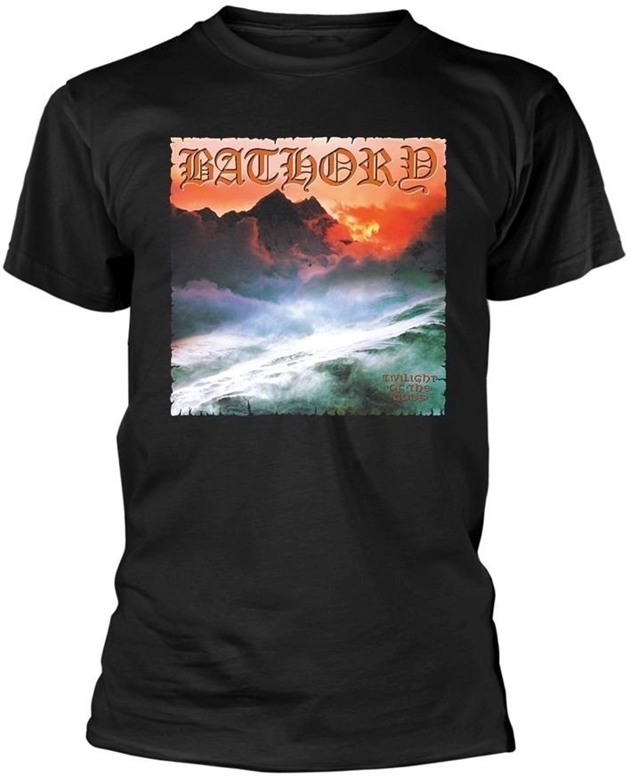 Shirt Bathory Shirt Twilight Of The Gods Zwart 2XL