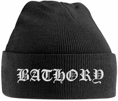 Mütze Bathory Mütze Logo Schwarz - 1