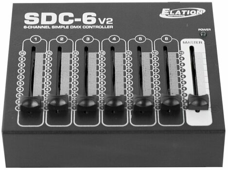 Lighting Controller, Interface ADJ SDC-6 Faderdesk V2 black - 1