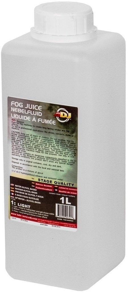 Fog fluid
 ADJ 1 light - 1L Fog fluid
