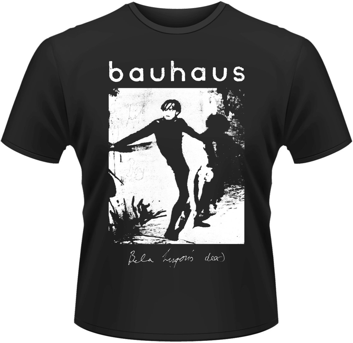 Camiseta de manga corta Bauhaus Camiseta de manga corta Bela Lugosi's Dead Hombre Black S