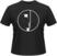 Camiseta de manga corta Bauhaus Camiseta de manga corta Logo Hombre Black M