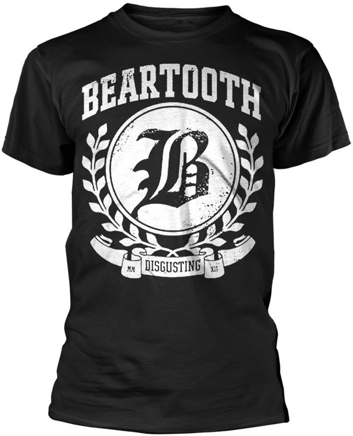 T-shirt Beartooth Disgusting Black S T-shirt