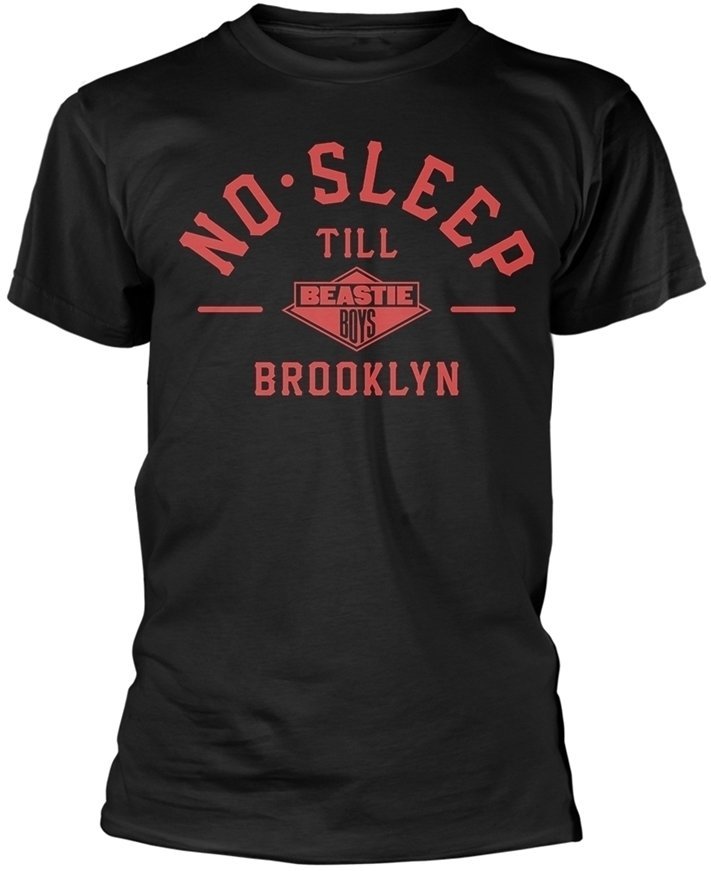 Camiseta de manga corta Beastie Boys Camiseta de manga corta No Sleep Till Brooklyn Hombre Negro M