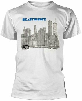 Tričko Beastie Boys Tričko 5 Boroughs Bílá S - 1