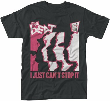 Shirt The Beat Shirt I Just Can't Stop It Heren Black M - 1
