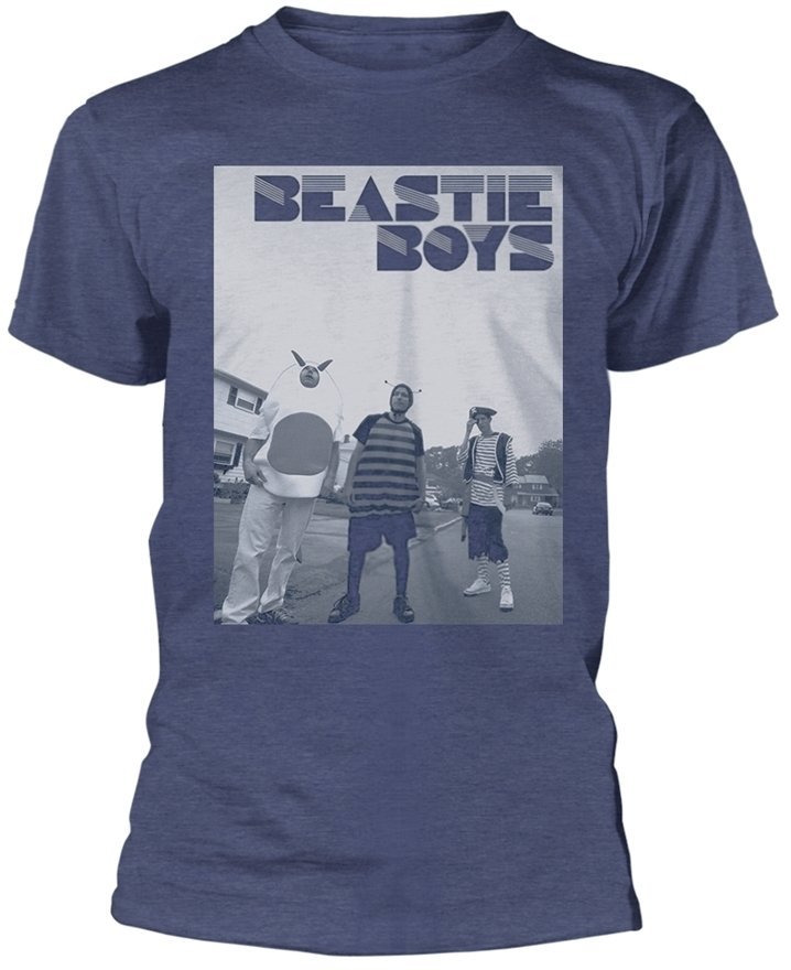 Maglietta Beastie Boys Maglietta Costumes Blu M