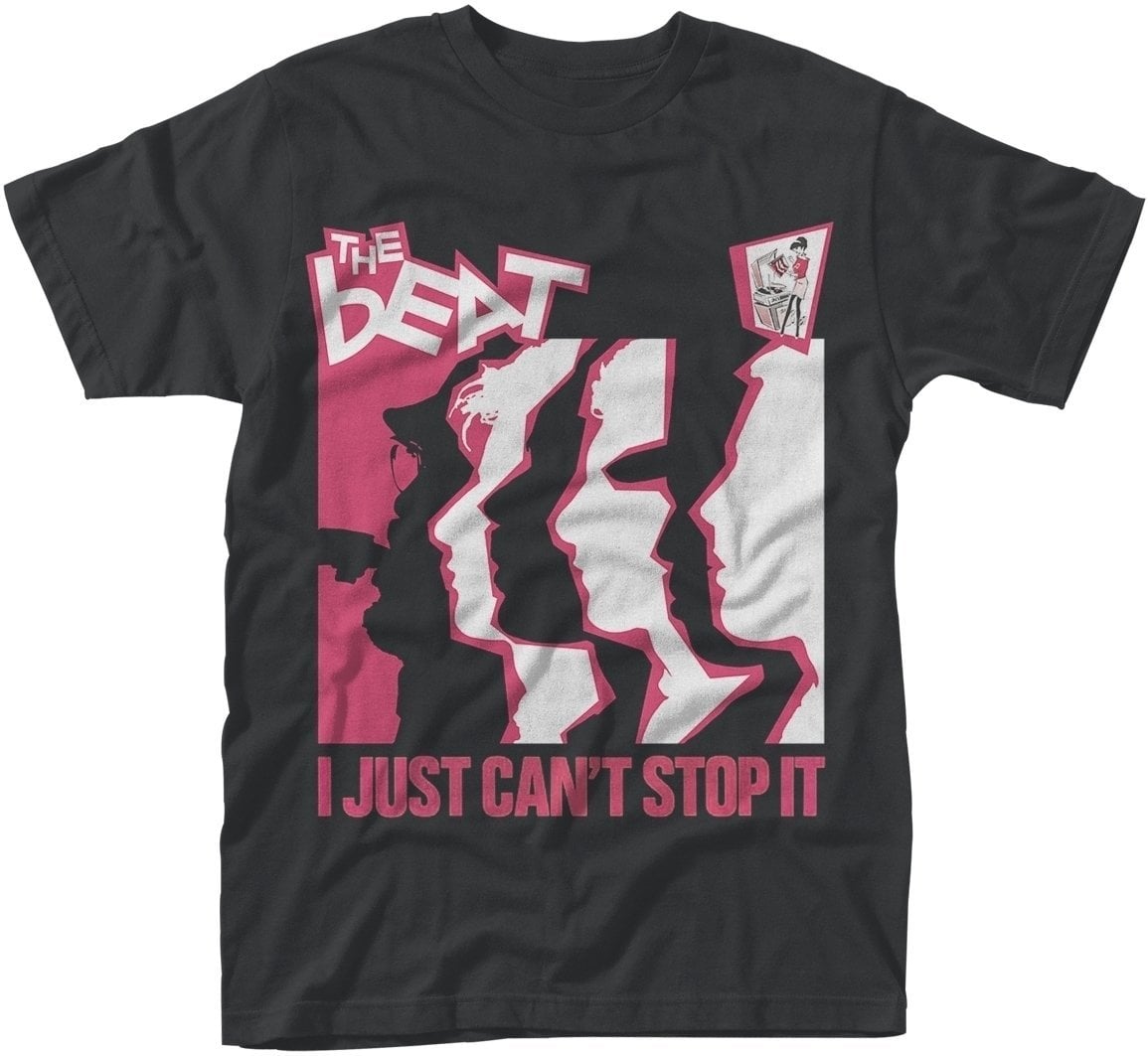 T-shirt The Beat I Just Can't Stop It Black 2XL T-shirt